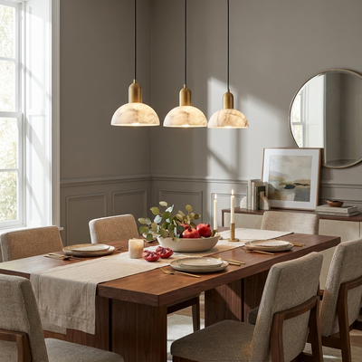 Keldenford Alabaster Pendant Lamp