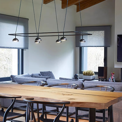 Noraora Chandelier LED Sleek