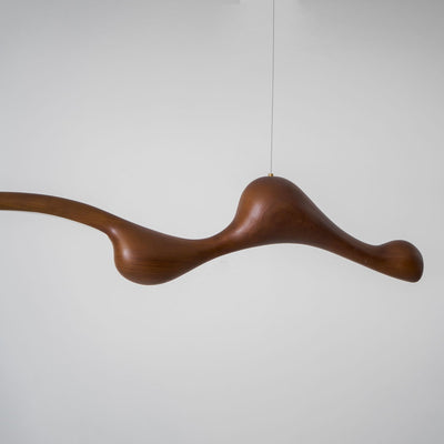 Alenor Wood Retro Pendant Lamp