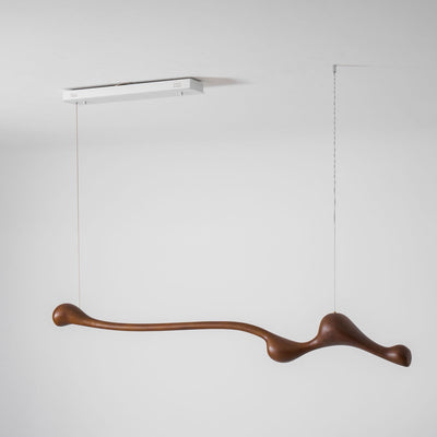 Alenor Wood Retro Pendant Lamp