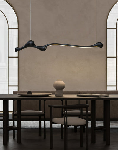 Alenor Wood Retro Pendant Lamp