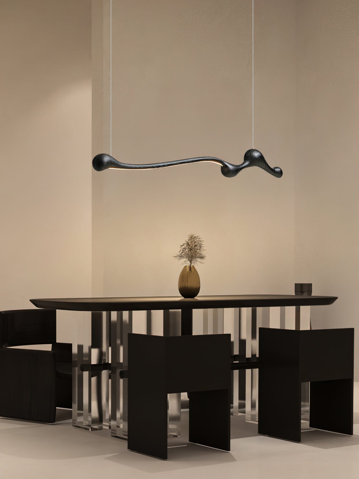 Alenor Wood Retro Pendant Lamp