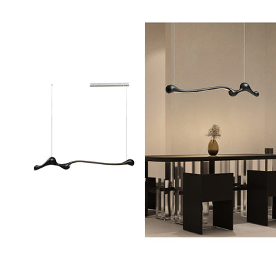 Alenor Wood Retro Pendant Lamp