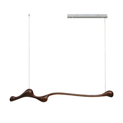 Alenor Wood Retro Pendant Lamp