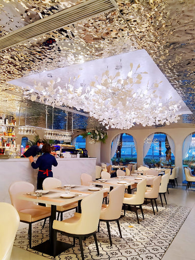 Eurzoris Gingko Leaf Chandelier