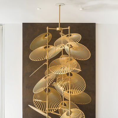 Odoraris  Luxury  Leaf Chandelier