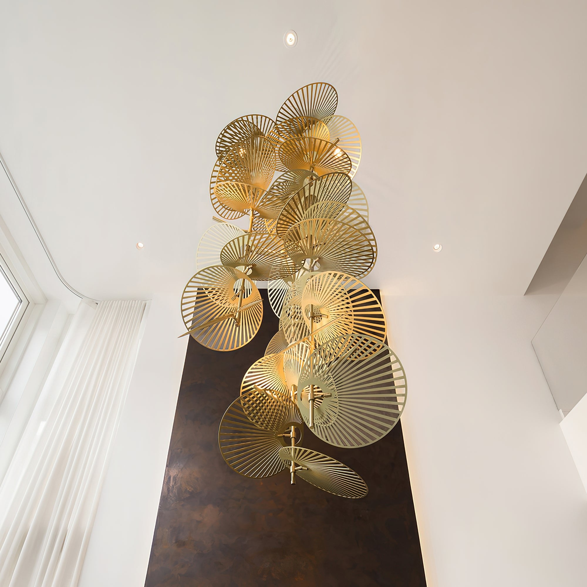 Odoraris  Luxury  Leaf Chandelier