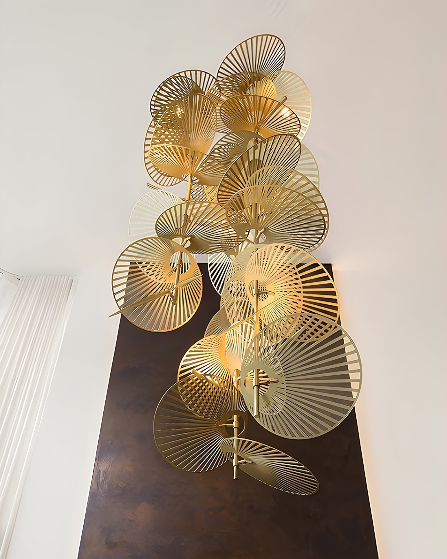 Odoraris  Luxury  Leaf Chandelier