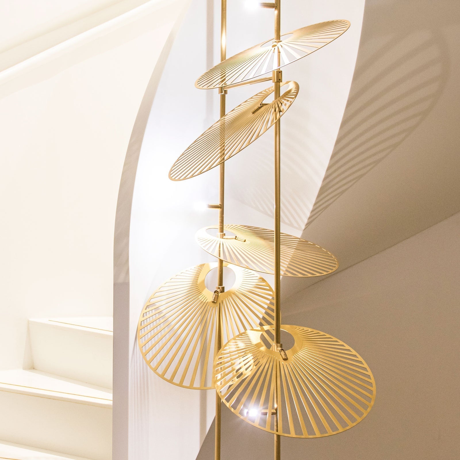 Odoraris  Luxury  Leaf Chandelier