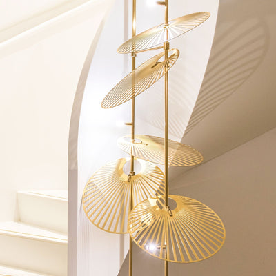 Odoraris  Luxury  Leaf Chandelier