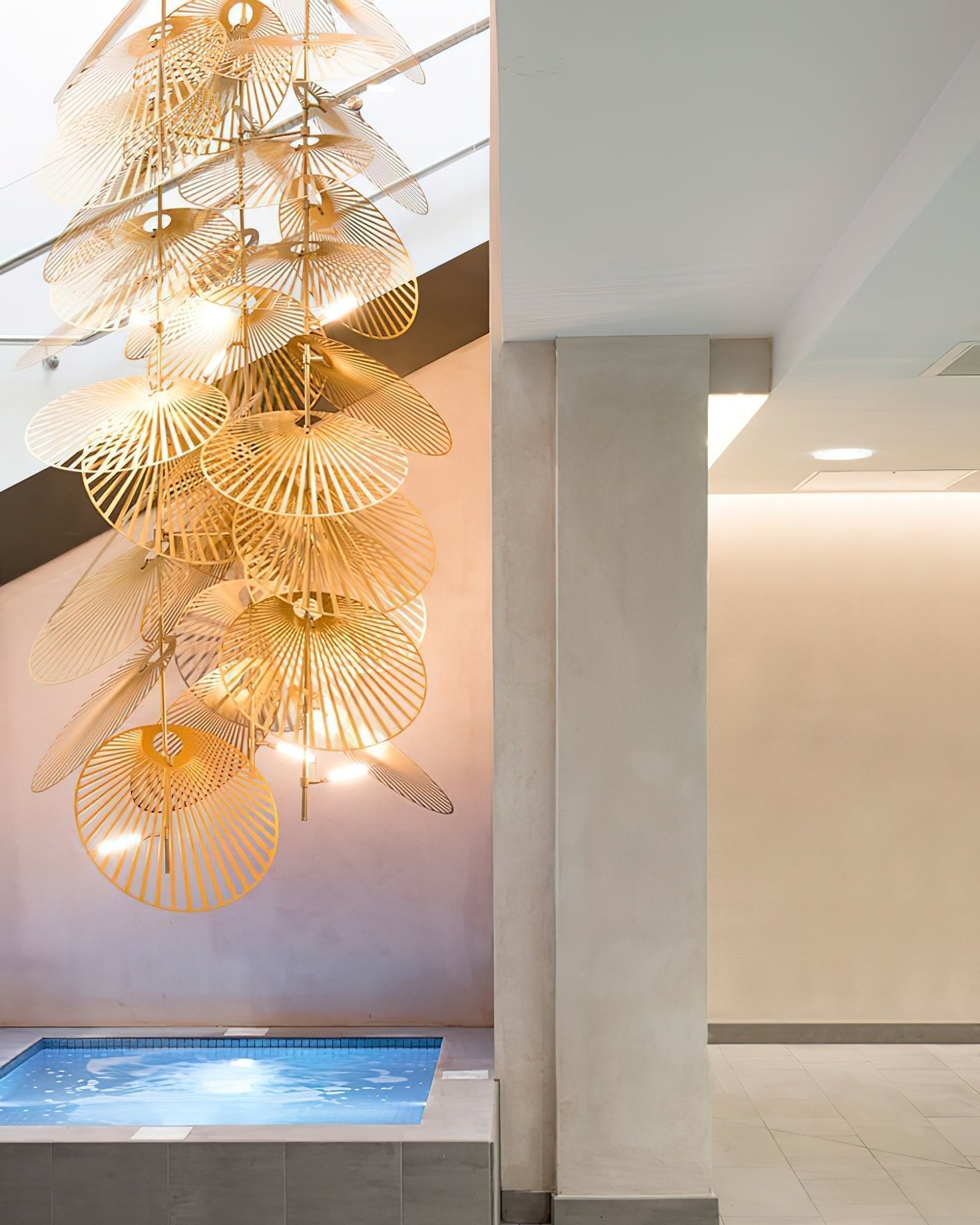 Odoraris  Luxury  Leaf Chandelier