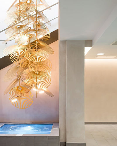 Odoraris  Luxury  Leaf Chandelier