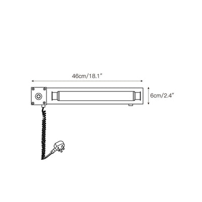 Cutshall Plug-in Wall Lamp