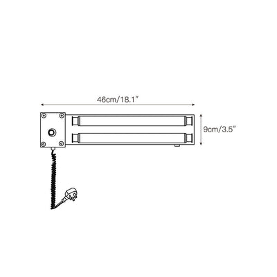 Cutshall Plug-in Wall Lamp