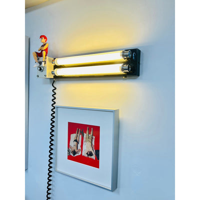 Cutshall Plug-in Wall Lamp
