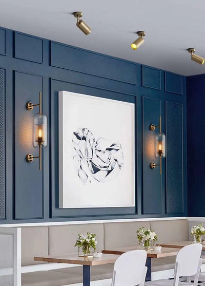 Ezveno Modern Minimalist Brass Ceiling Lamp