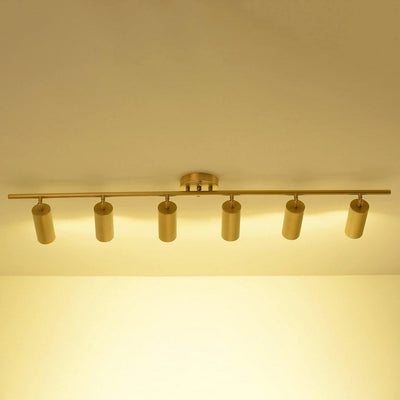 Ezveno Modern Minimalist Brass Ceiling Lamp