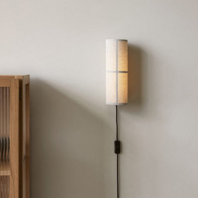 Seraniella Cylinder Nordic Art Plug-in Fabric Wall Lamp