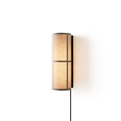 Seraniella Cylinder Nordic Art Plug-in Fabric Wall Lamp