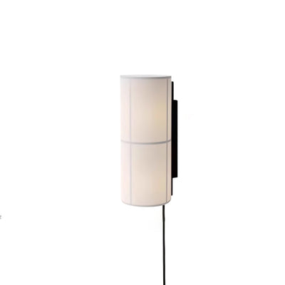 Seraniella Cylinder Nordic Art Plug-in Fabric Wall Lamp