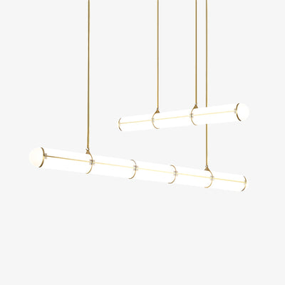 Rivenette Pendant Light Cylindrical Endless Dining