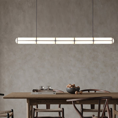 Rivenette Pendant Light Cylindrical Endless Dining