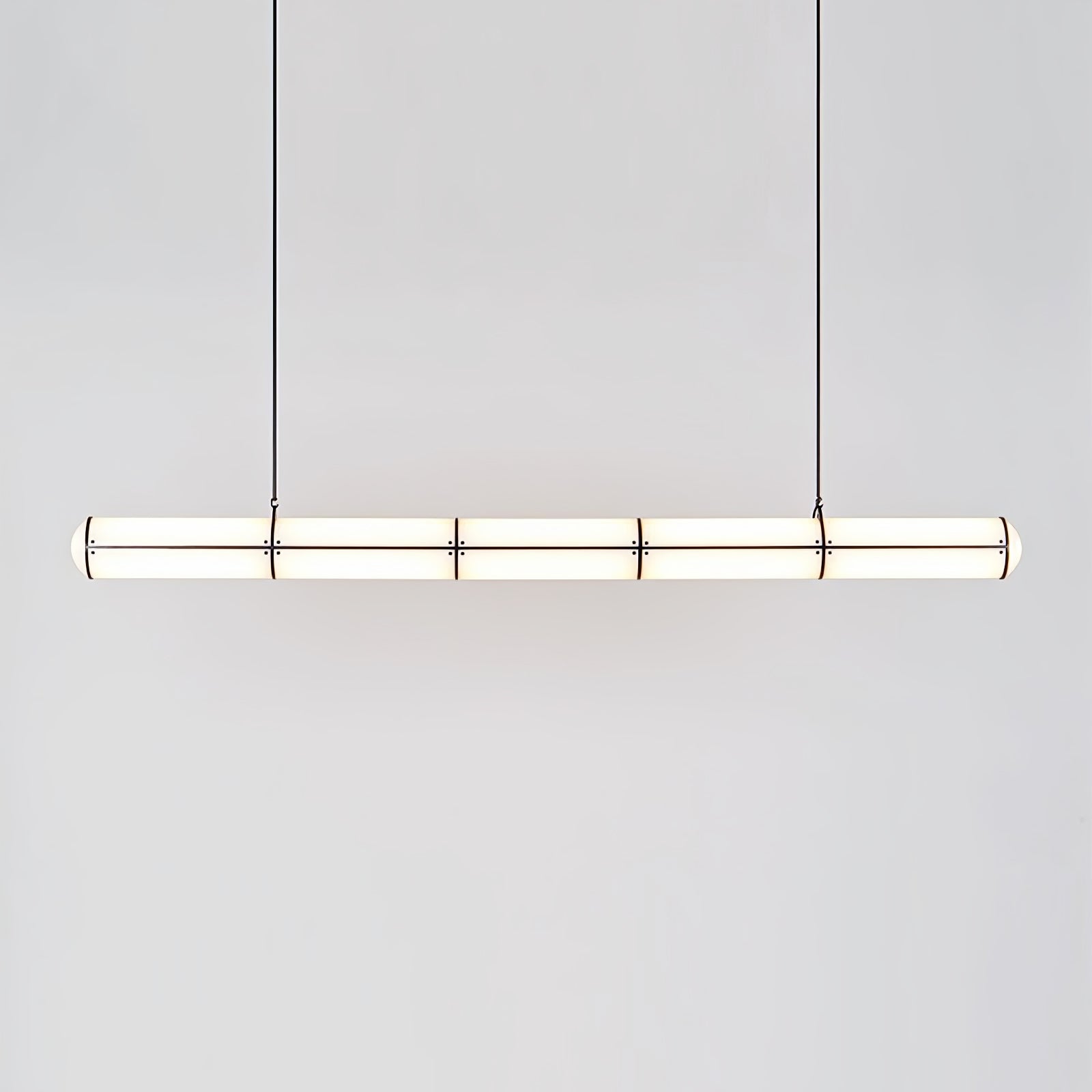 Rivenette Pendant Light Cylindrical Endless Dining