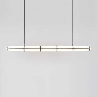 Rivenette Pendant Light Cylindrical Endless Dining