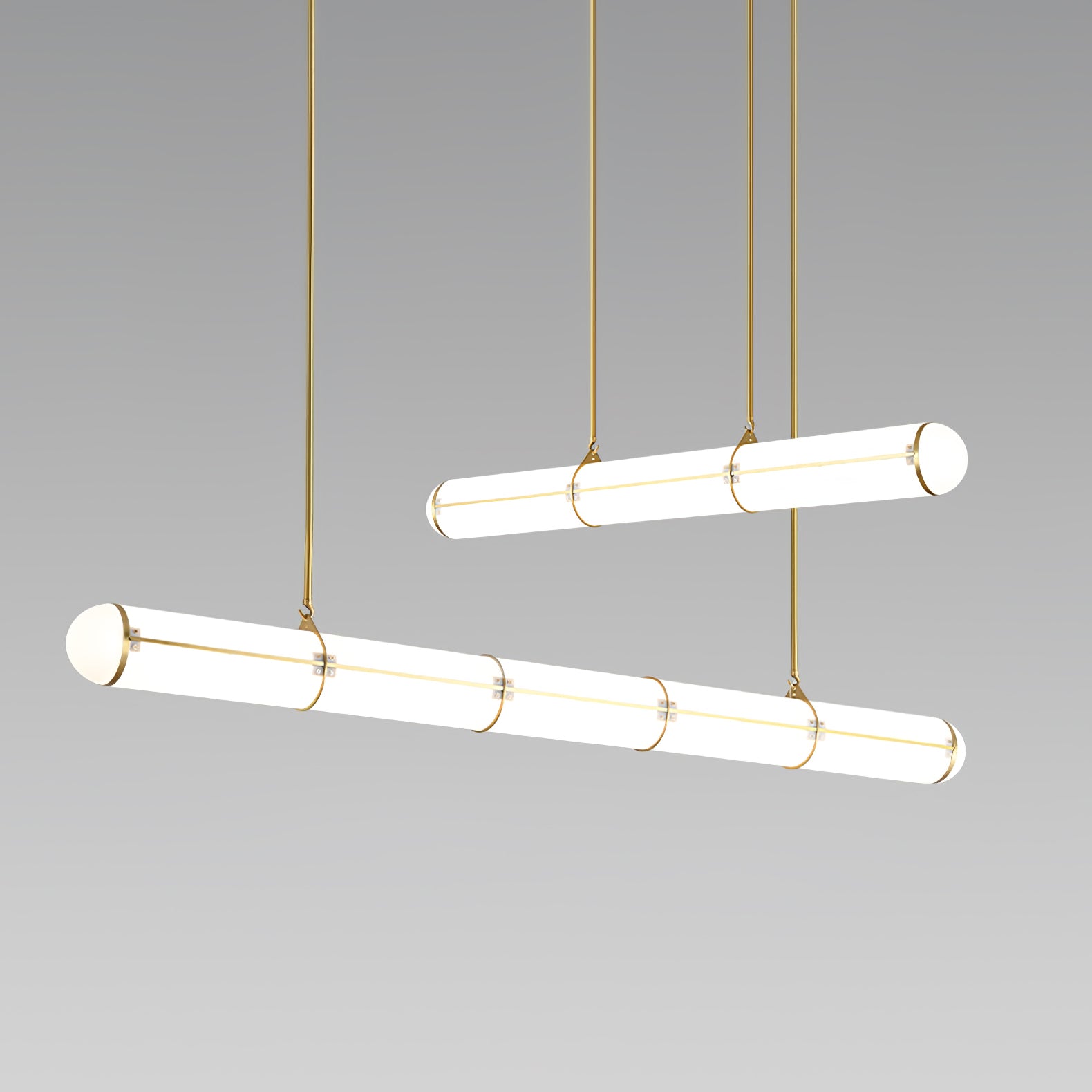 Rivenette Pendant Light Cylindrical Endless Dining