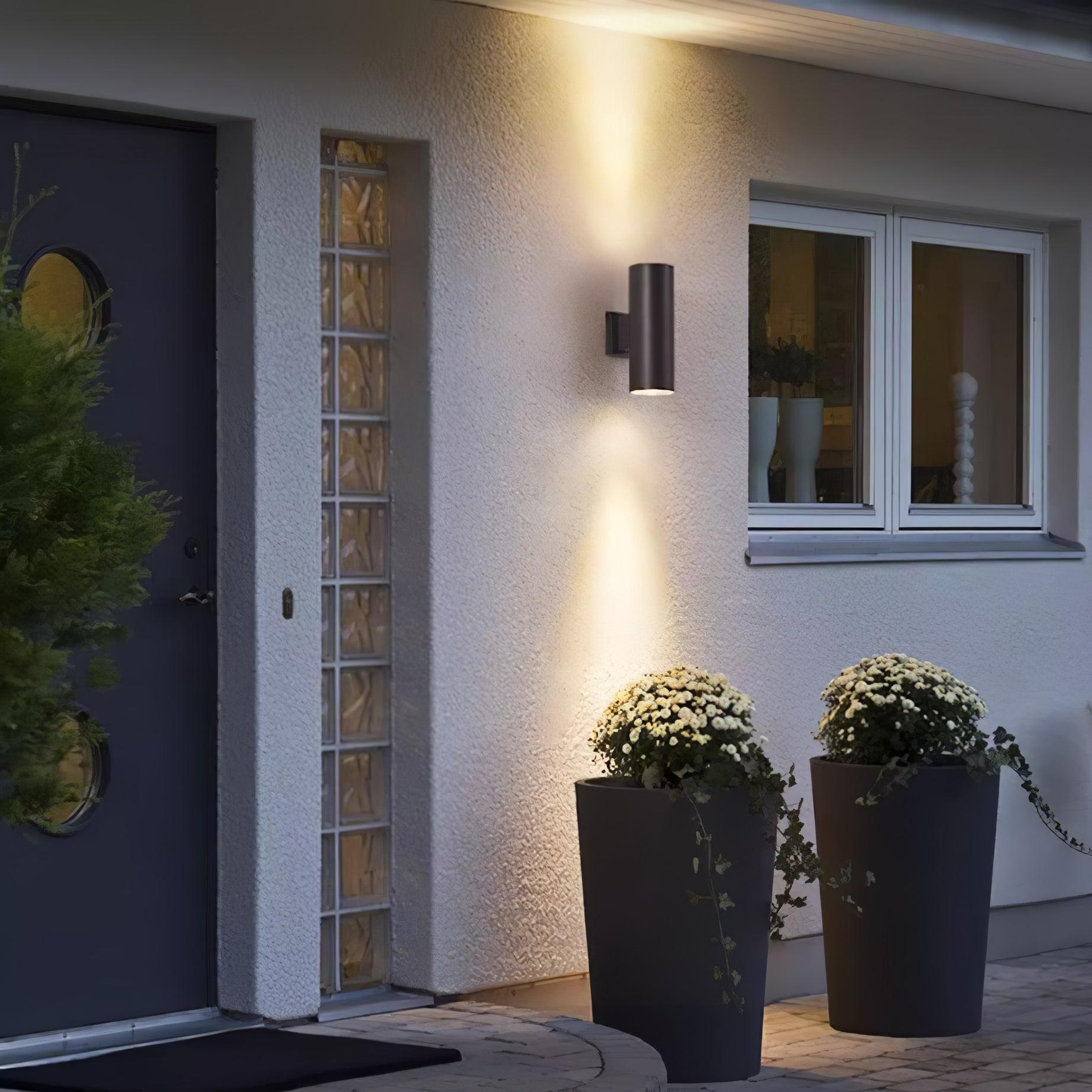 Caliraine Wall Light Modern Minimalist Cylindrical Outdoor
