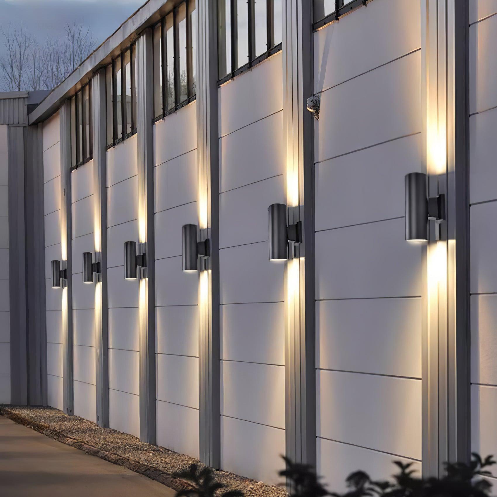 Caliraine Wall Light Modern Minimalist Cylindrical Outdoor