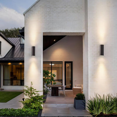 Caliraine Wall Light Modern Minimalist Cylindrical Outdoor