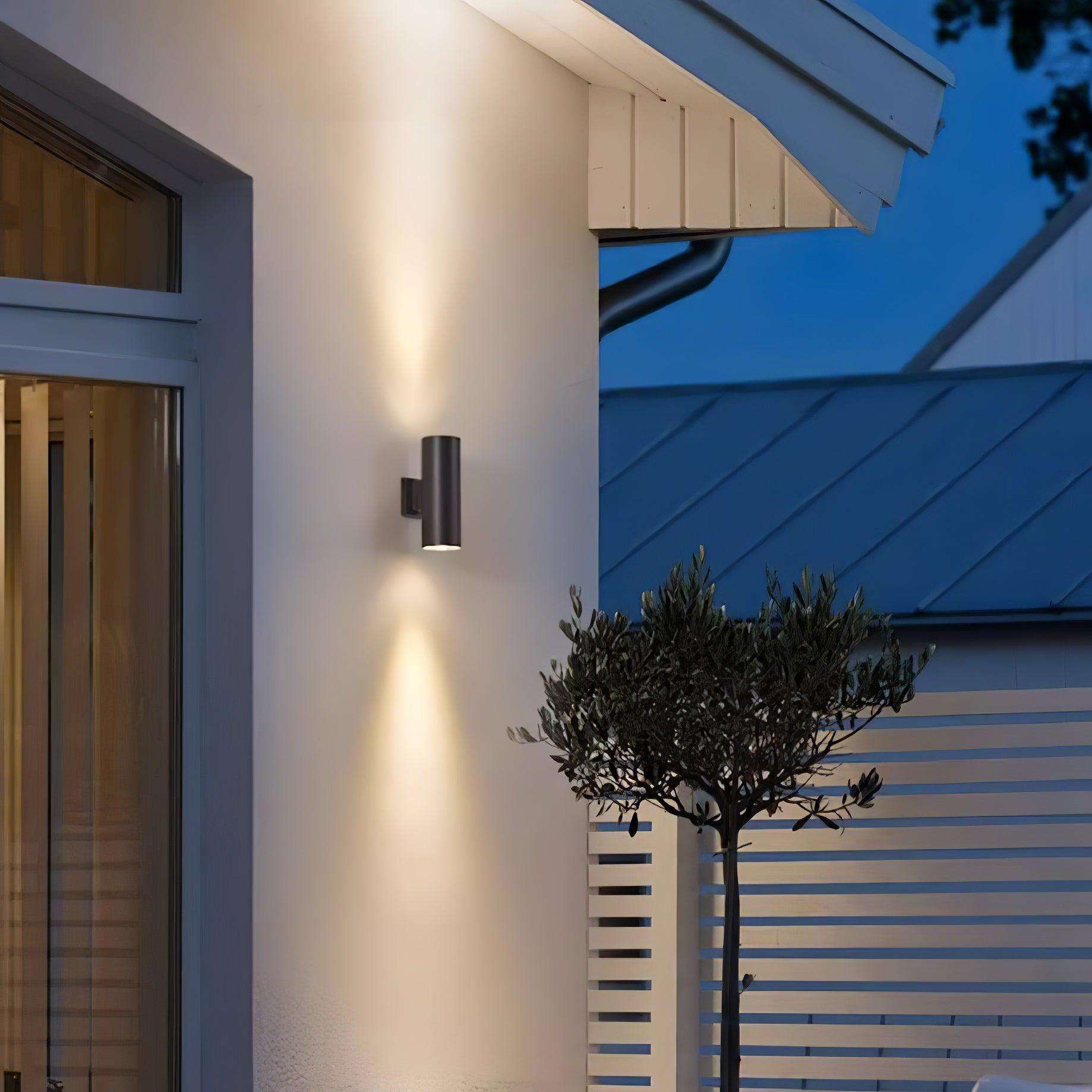 Caliraine Wall Light Modern Minimalist Cylindrical Outdoor
