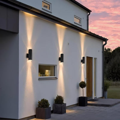 Caliraine Wall Light Modern Minimalist Cylindrical Outdoor