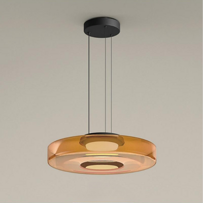 Valentina Glass Pendant Light Multi-tiered Structure - Neutral Decor