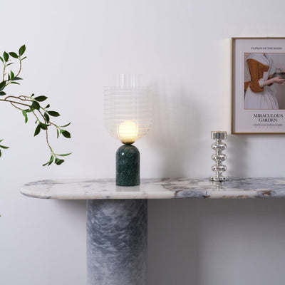 Selisette Elegant Marble Table Lamp