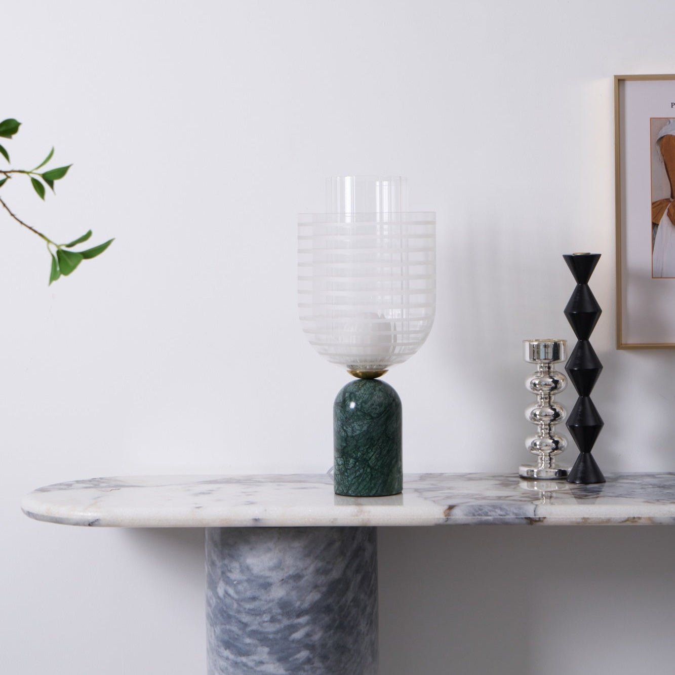 Selisette Elegant Marble Table Lamp