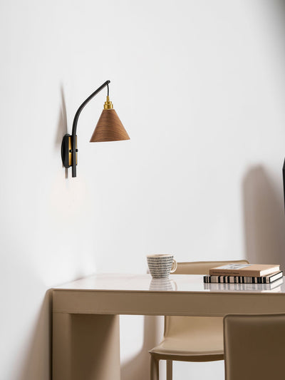 Hawmont Camber Arc Indoor Wall Light