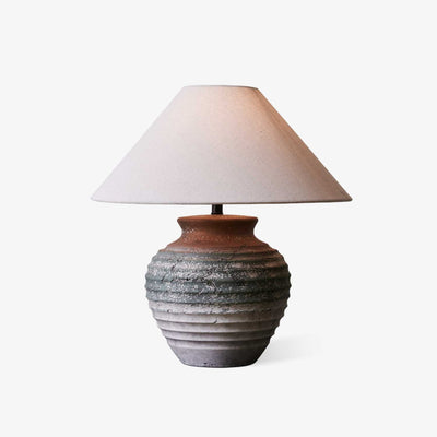 Rax Fabric Traditional Table Lamp