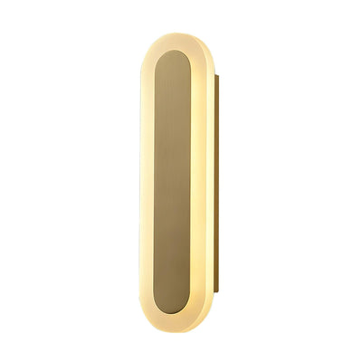 Solanelle Modern Minimalist Brass Wall Lamp