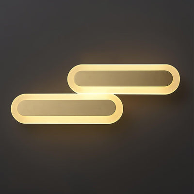 Solanelle Modern Minimalist Brass Wall Lamp