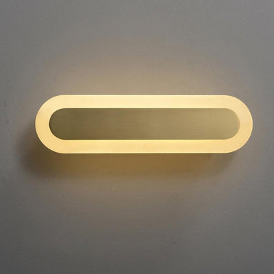 Solanelle Modern Minimalist Brass Wall Lamp