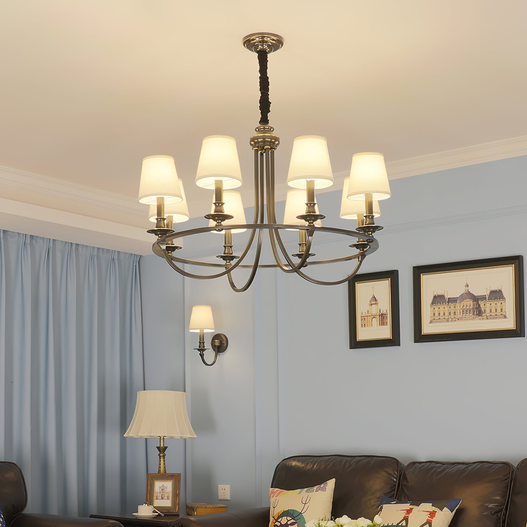 Mariner Fabric Chandelier