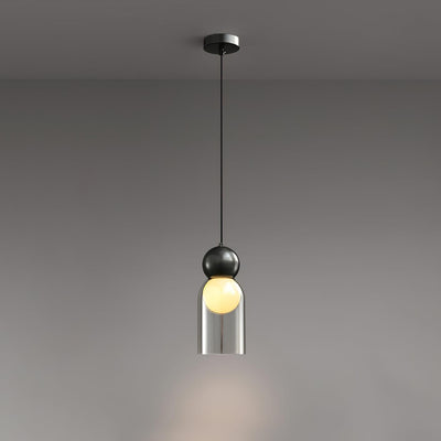 Veloina Pendant Lamp Brass Glass Nordic Geometric