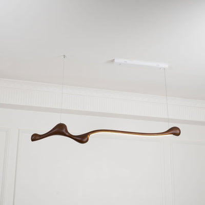 Alenor Wood Retro Pendant Lamp