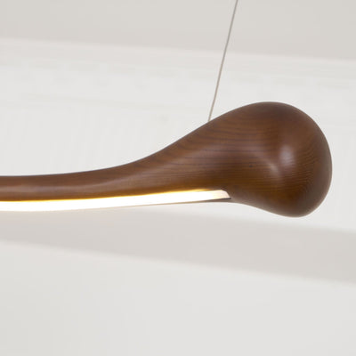 Alenor Wood Retro Pendant Lamp