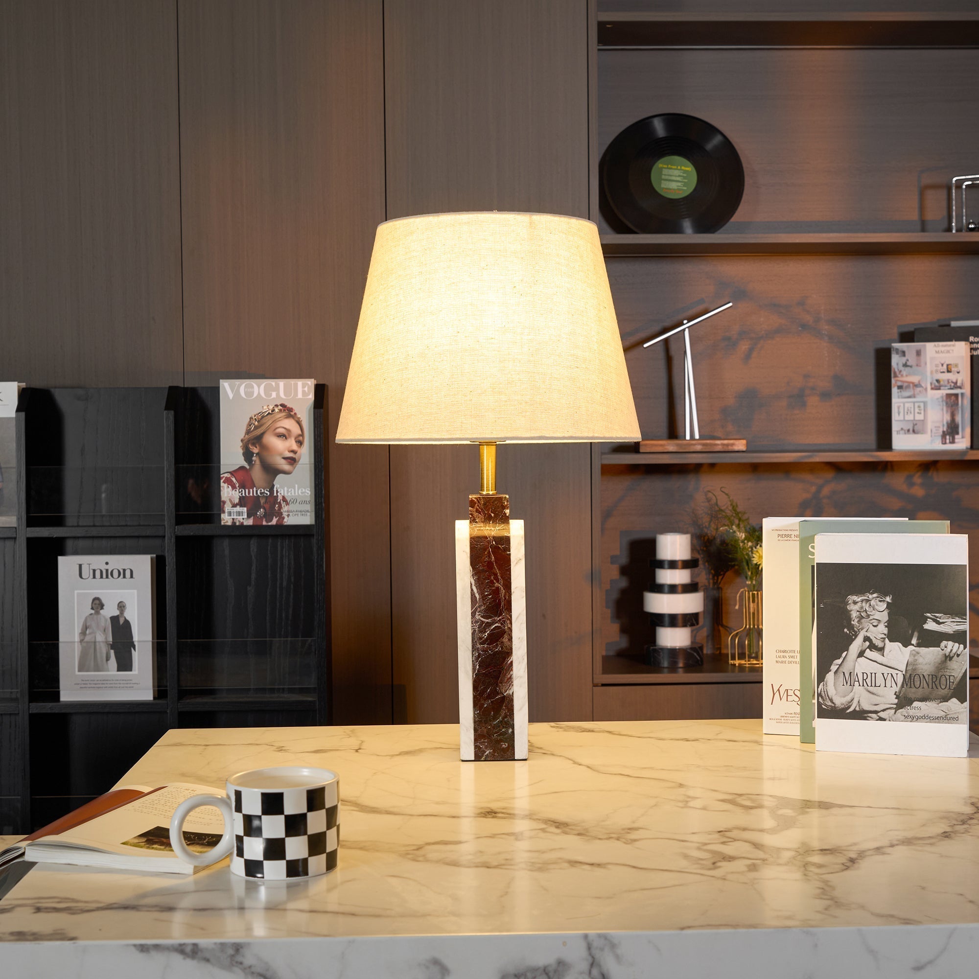 Jovix Modern Marble Table Lamp