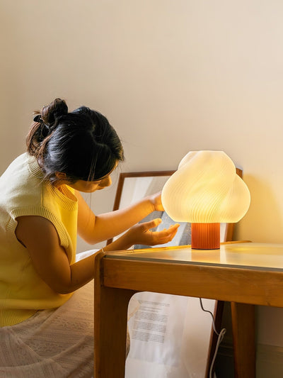 Buffy Modern Plastic Table Lamp