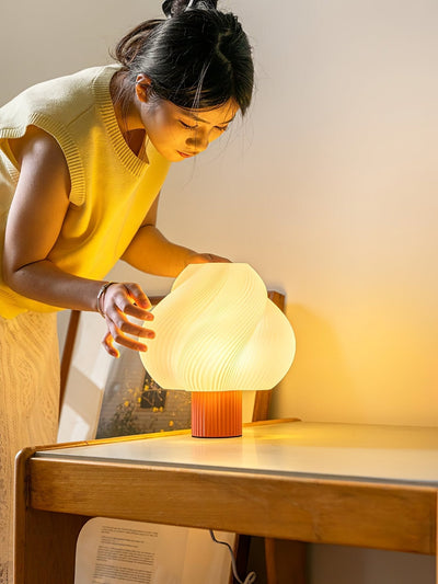 Buffy Modern Plastic Table Lamp