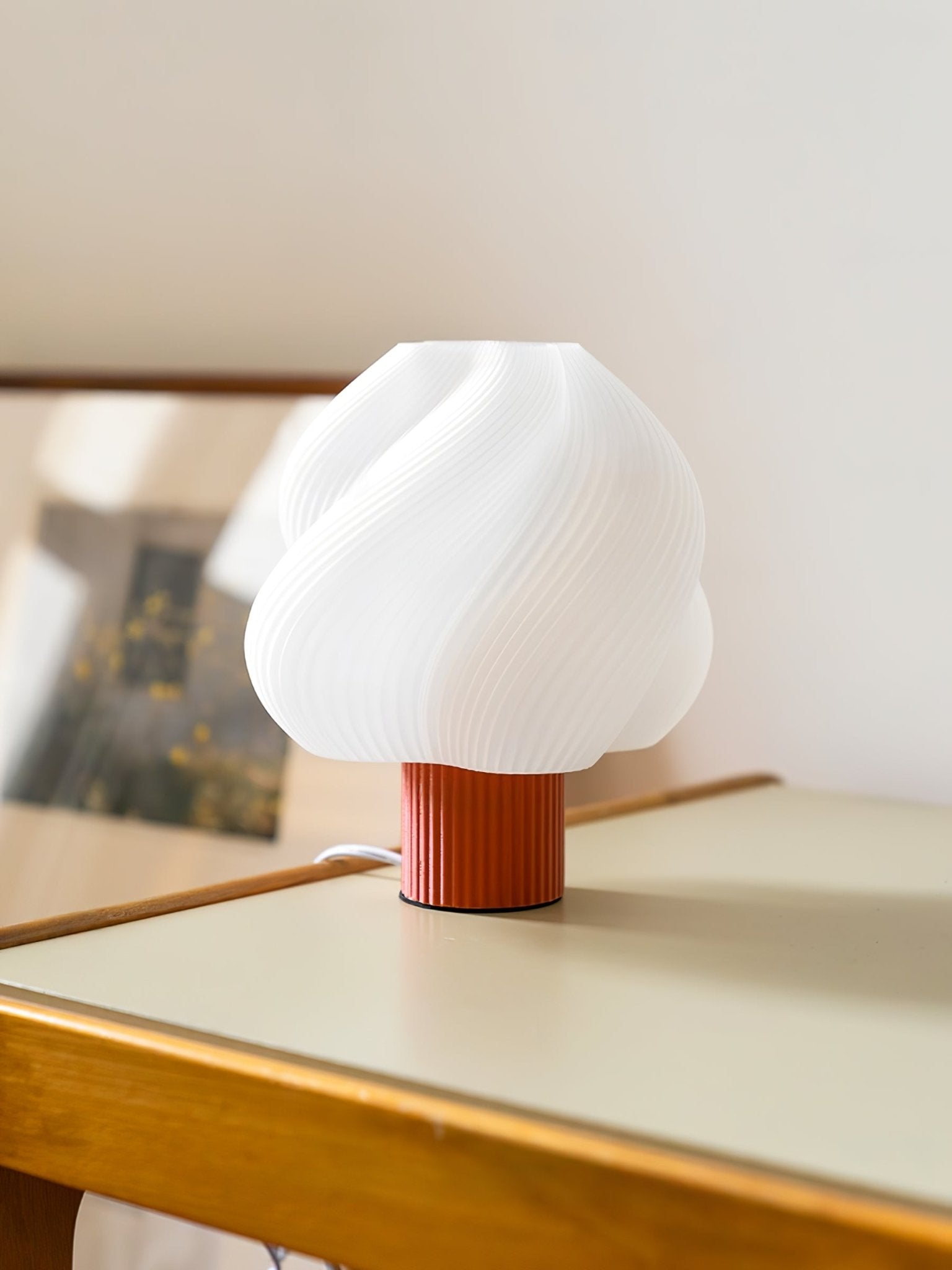 Buffy Modern Plastic Table Lamp
